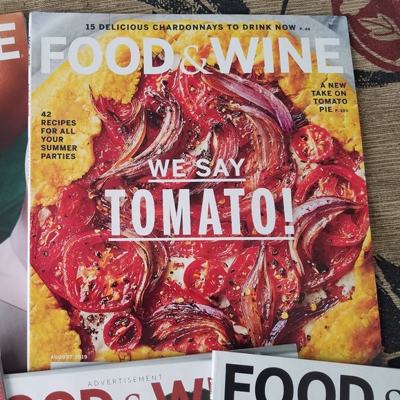 FOOD and WINE MAGAZINE lot of 7 ISSUES from 2019, Thanksgiving Recipes, Wine - Picture 5 of 12